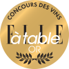 2019 - Médaille d'Or Concours Elle a table